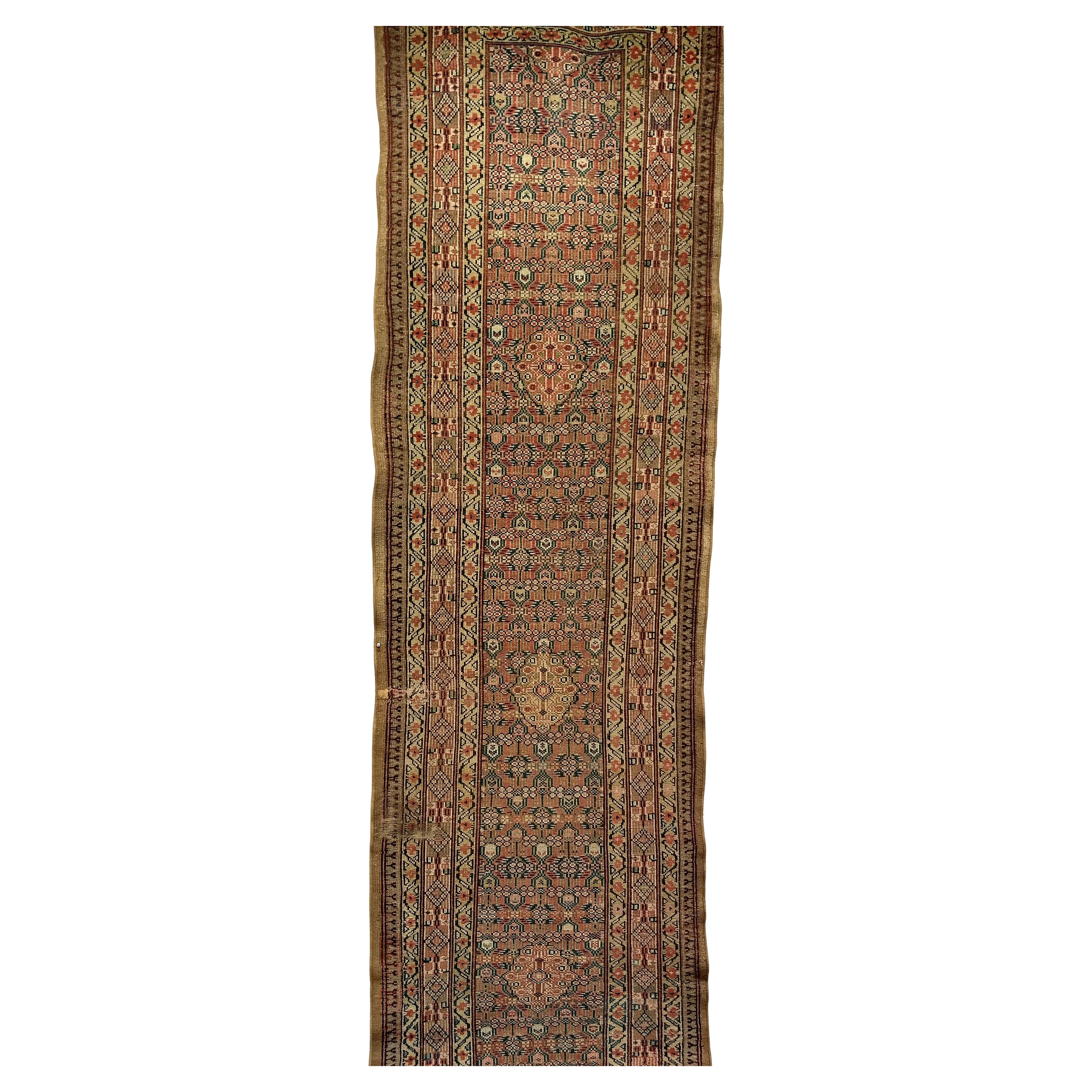 19th Century Persian Serab Camelhair Runner