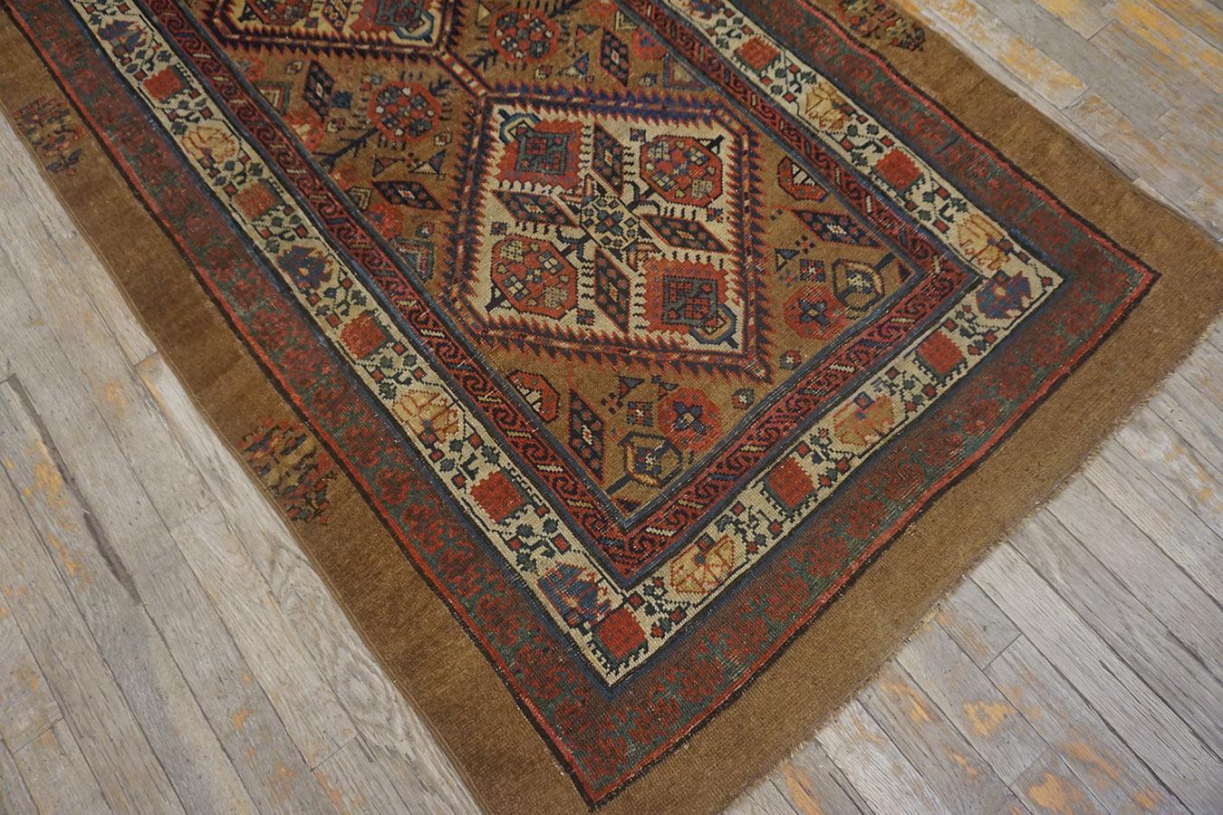 Hand-Knotted 19th Century Persian Serab Carpet For Sale