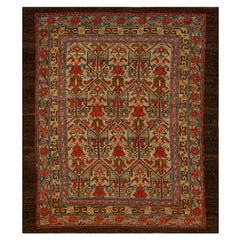 19th Century Persian Serab Rug ( 3'2'' x 3'9'' - 97 x 114 )
