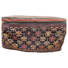 Antique 19th Century Persian Shahsavan Soumak Mafrash Tribal Cargo Bag