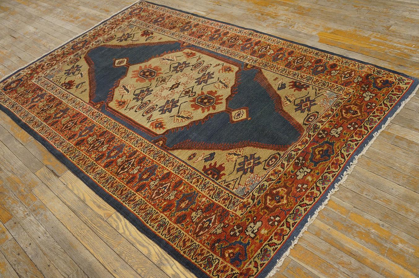 19th Century Persian Sultanabad Carpet ( 4'5