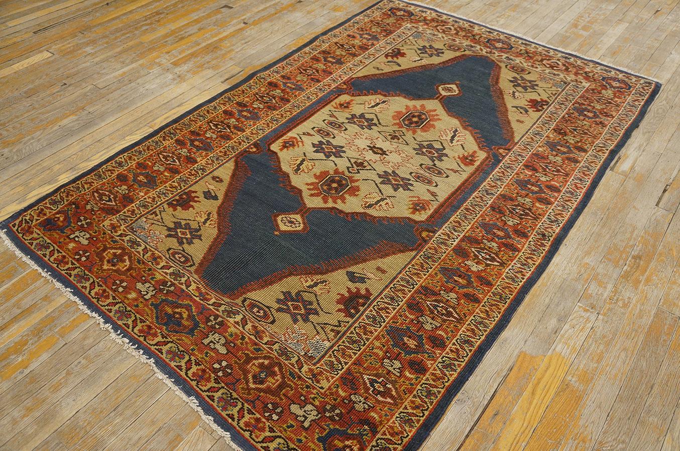 19th Century Persian Sultanabad Carpet ( 4'5