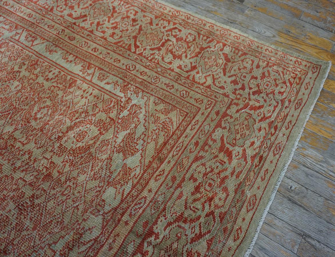 19th Century Persian Sultanabad Carpet ( 5'6