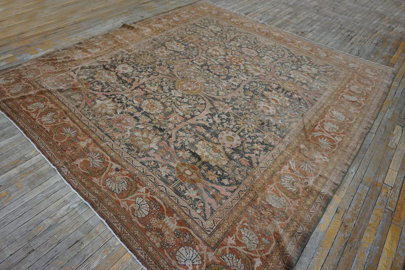 Antique Sultanabad rug, measures: 9'6