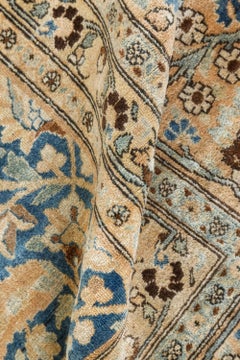 Doris Leslie Blau 19th Century Persian Tabriz Handmade Wool Carpet