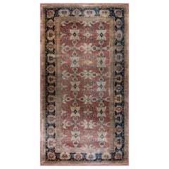 Alfombra persa Tabriz Haji Jalili del siglo XIX ( 7'8" x 14'3" - 234 x 434 )