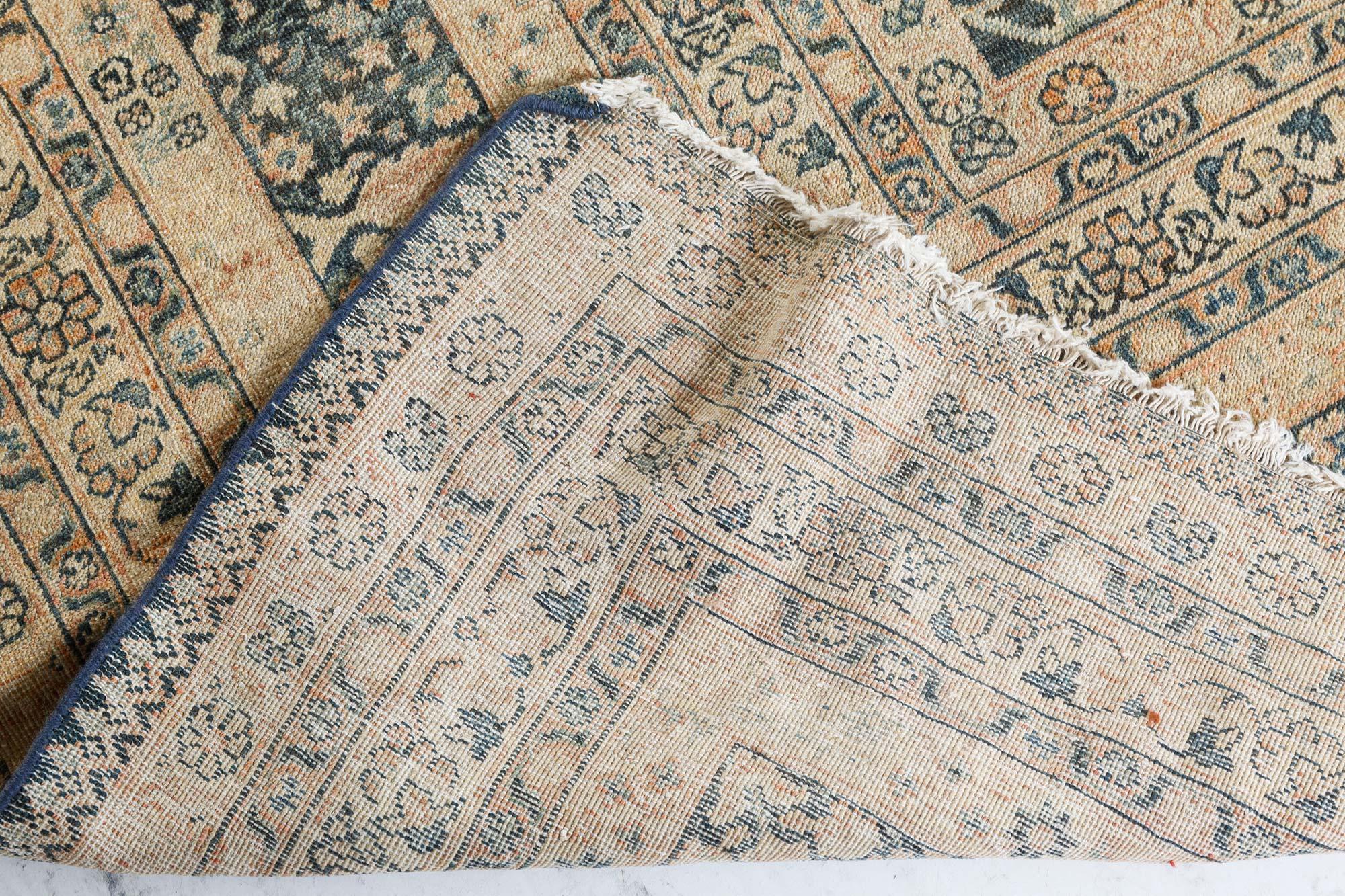 Doris Leslie Blau Tappeto persiano Tabriz autentico del XIX secolo in vendita 2