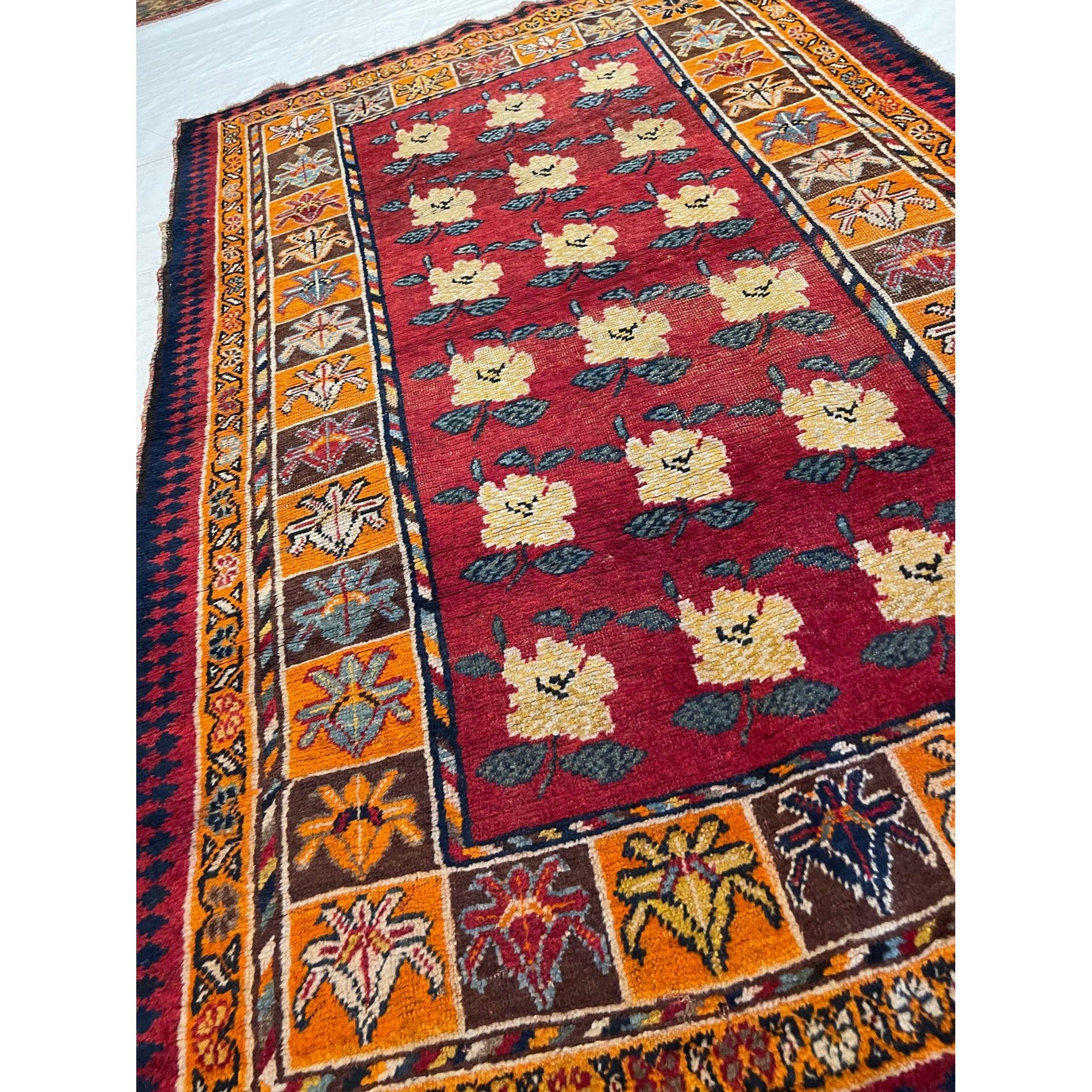 Persian Gabbeh Rugs – Persian rugs made with extra high pile and very simple, graphic designs focused on the use of color, which can be vibrant or soft and earthy. As pieces made for domestic use rather than commercial value in the marketplace,