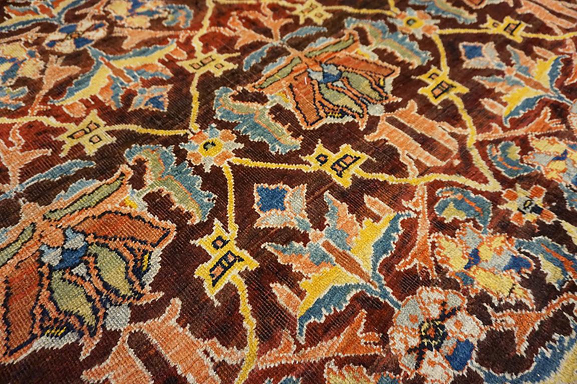 Persischer Ziegler-Sultanabad-Teppich des 19. Jahrhunderts (152 x 279 cm) im Angebot 4