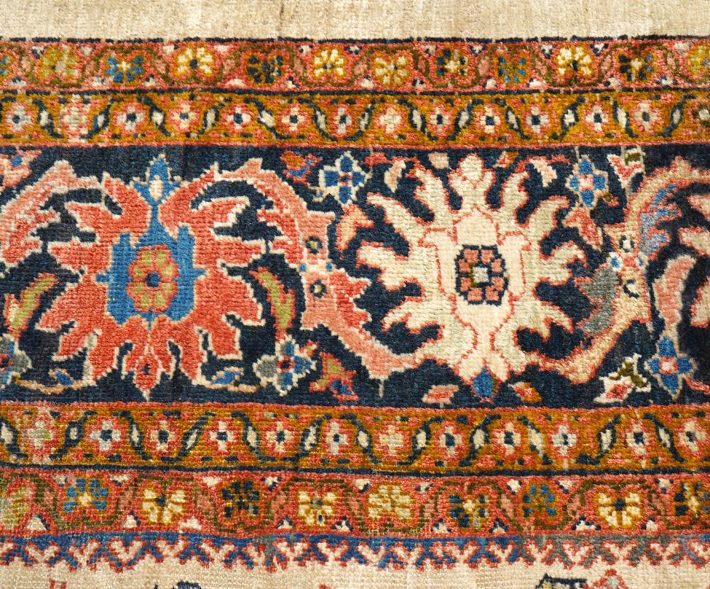 Tappeto antico persiano Ziegler Sultanabad Rugs oversize del XIX secolo in vendita 2