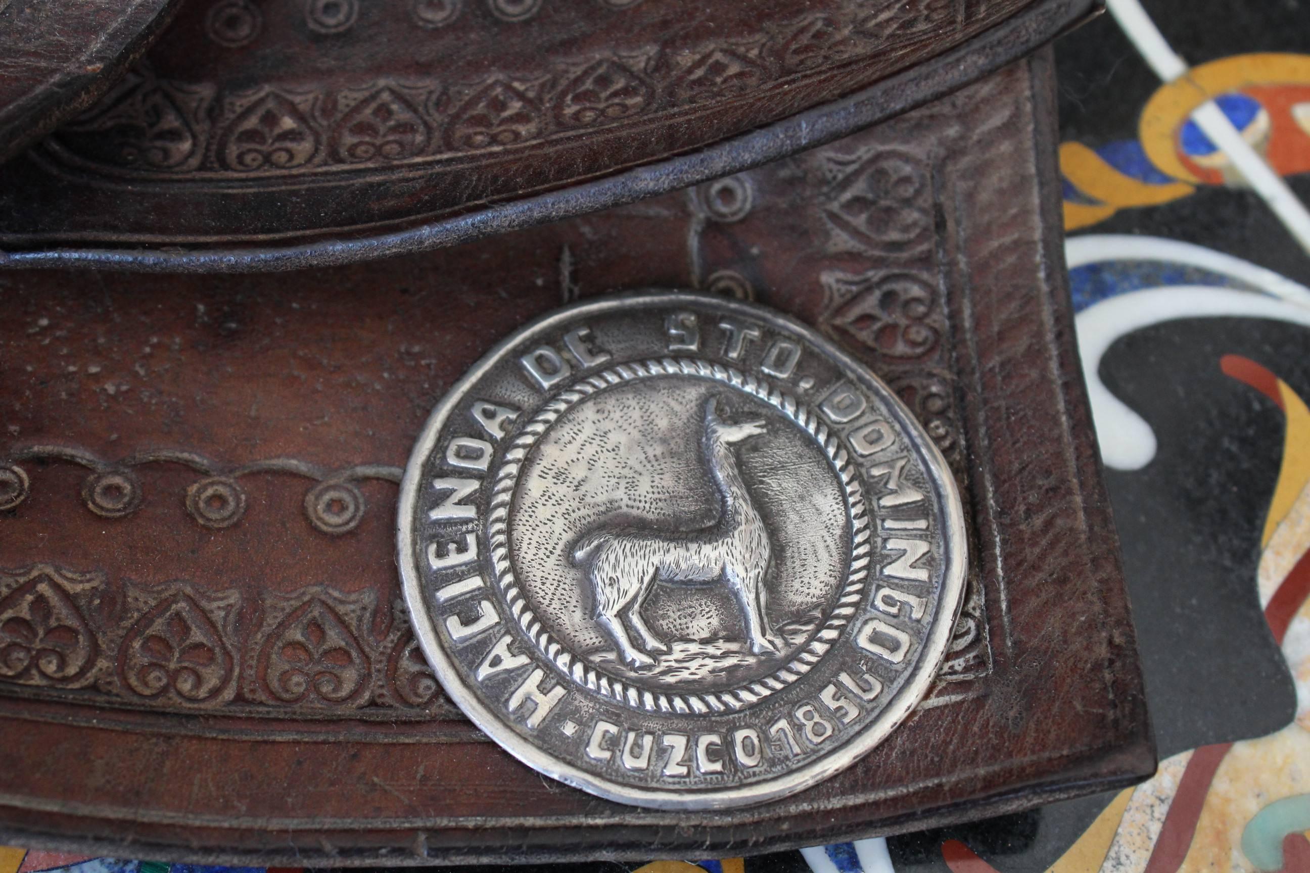 19th Century Peruvian Silver Child Saddle 2