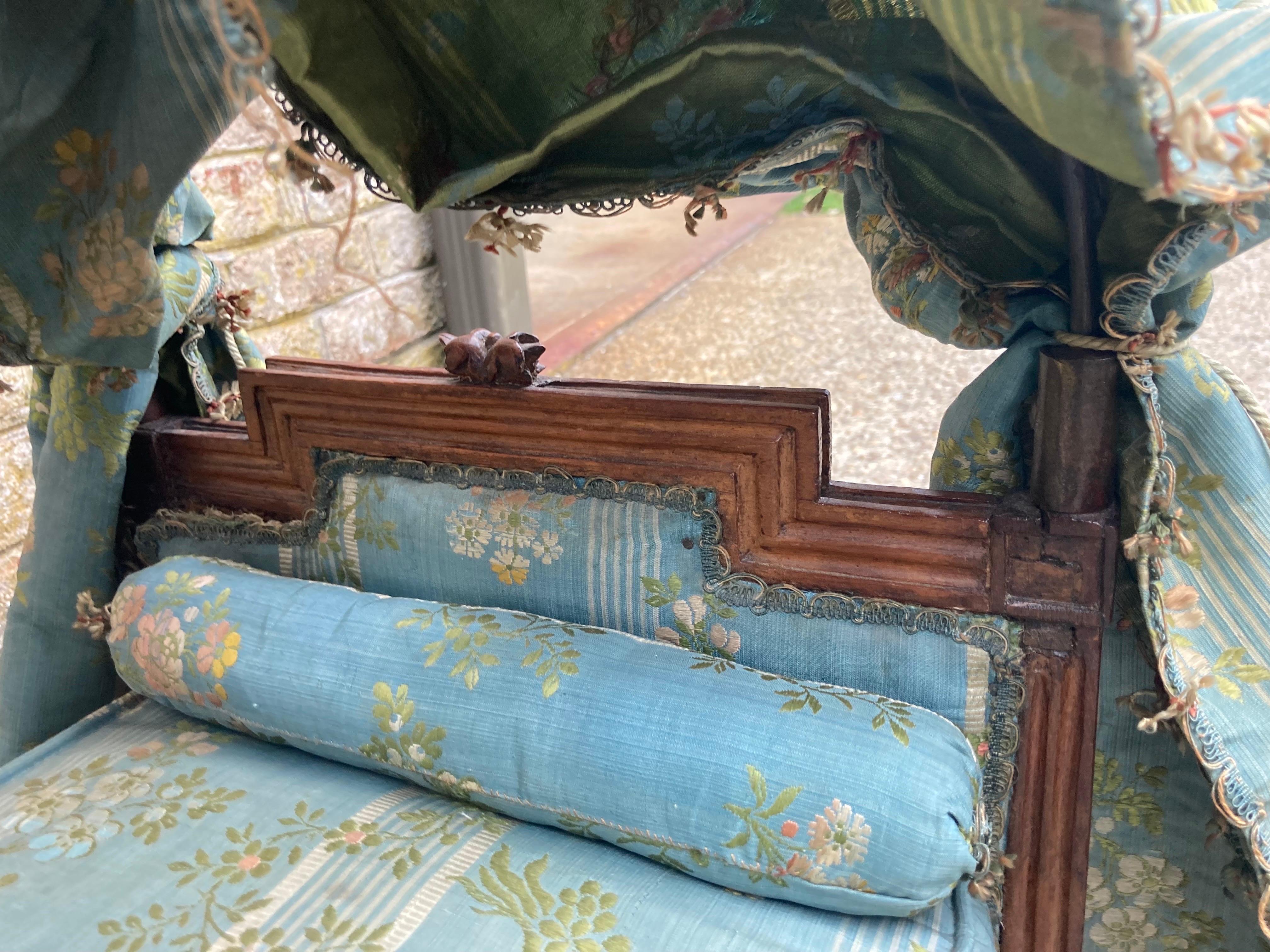 19th Century Pet or Doll Bed For Sale 4