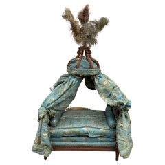 19th Century Pet or Doll Bed