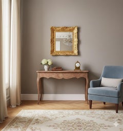 19th Century Petite French Louis XV Style Giltwood Mirror