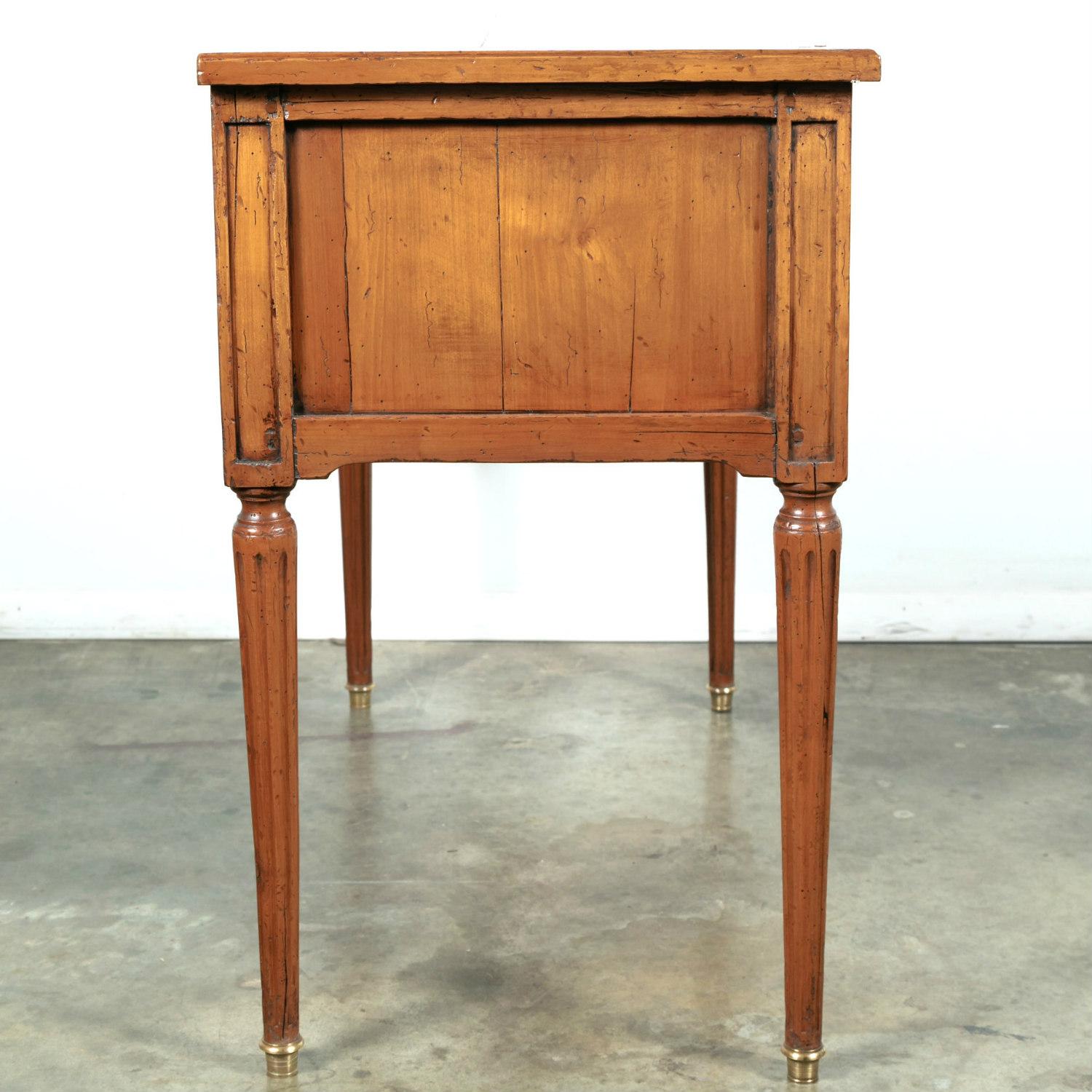 19th Century Petite French Louis XVI Cherry Commode 7