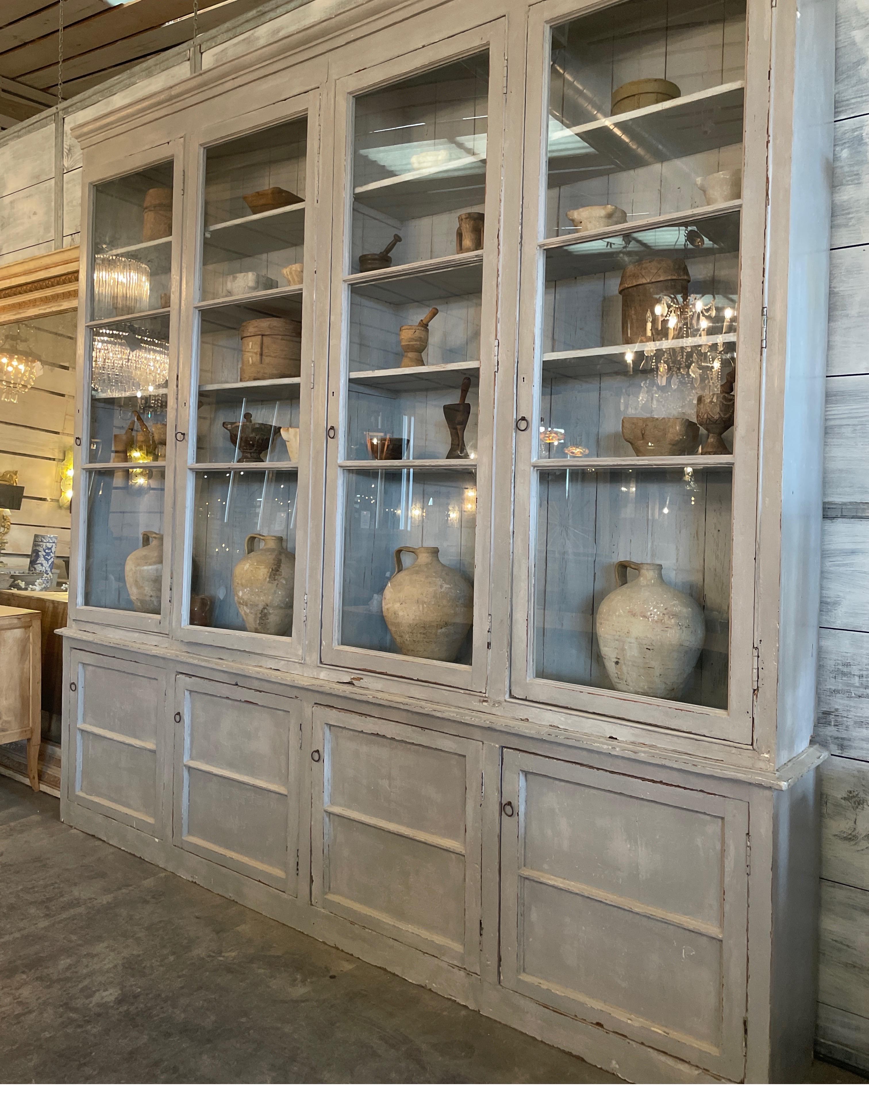 19th Century Pharmacy Cabinet From Portugal 10