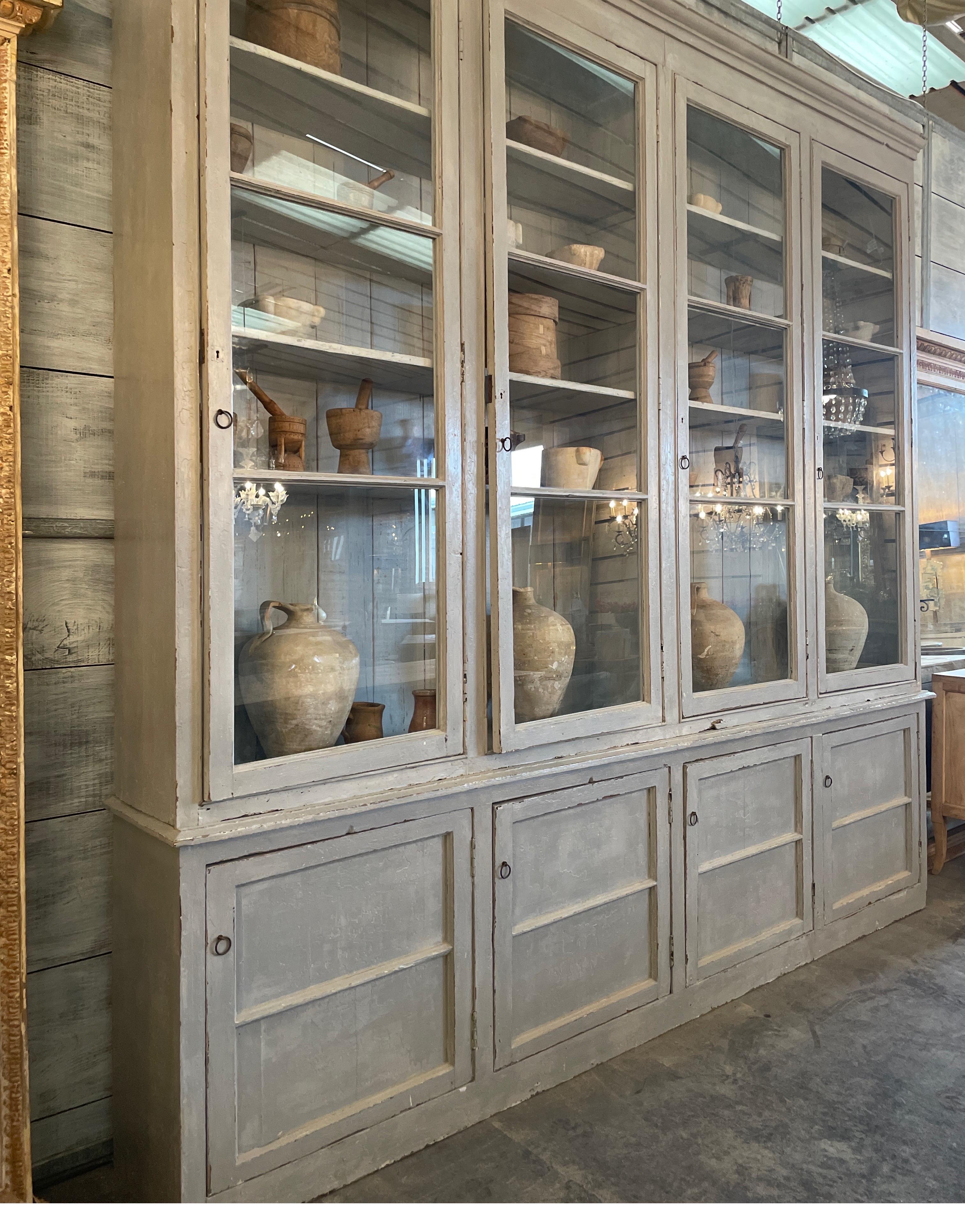 19th Century Pharmacy Cabinet From Portugal  11