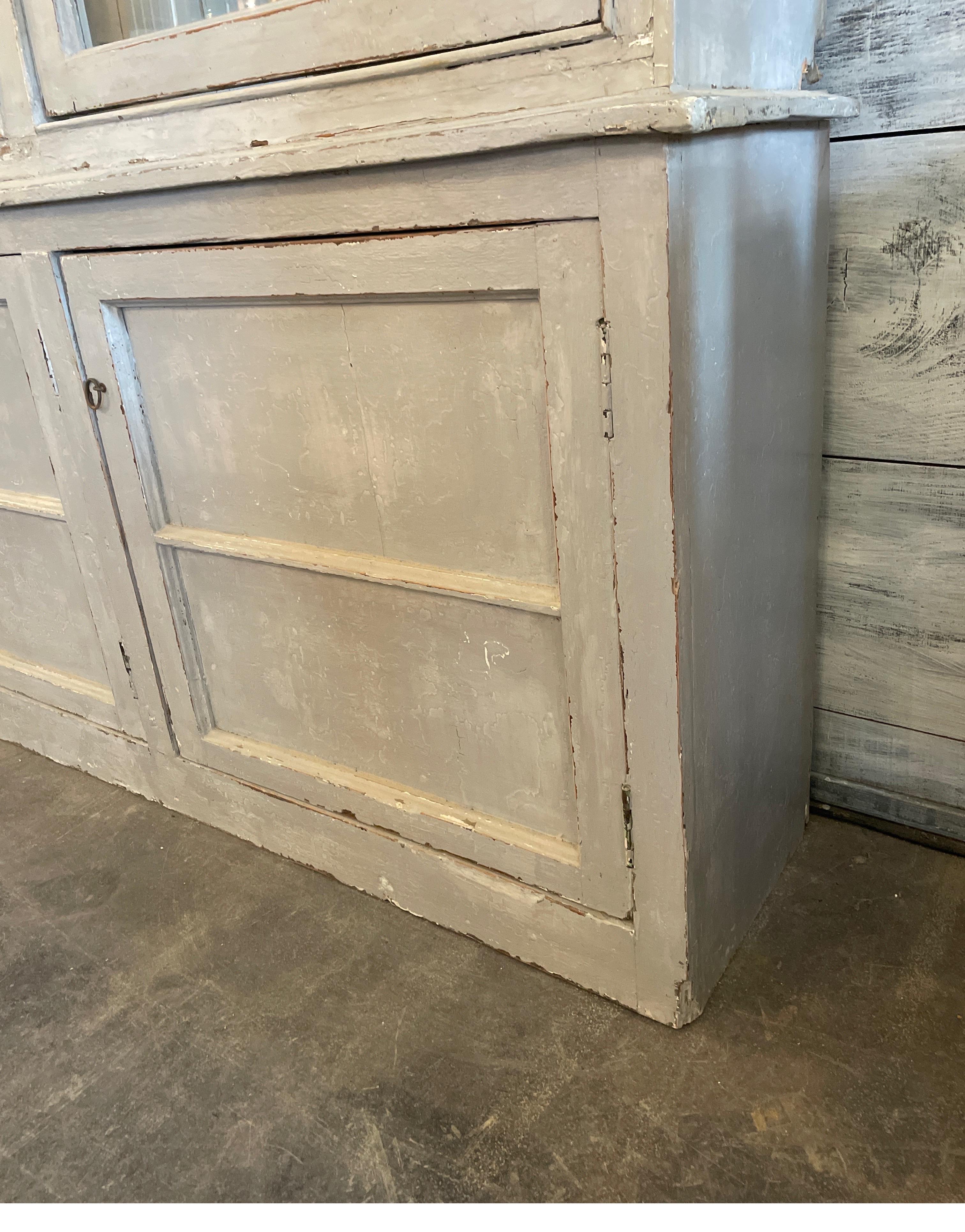 Portuguese 19th Century Pharmacy Cabinet From Portugal