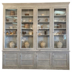 19th Century Pharmacy Cabinet From Portugal