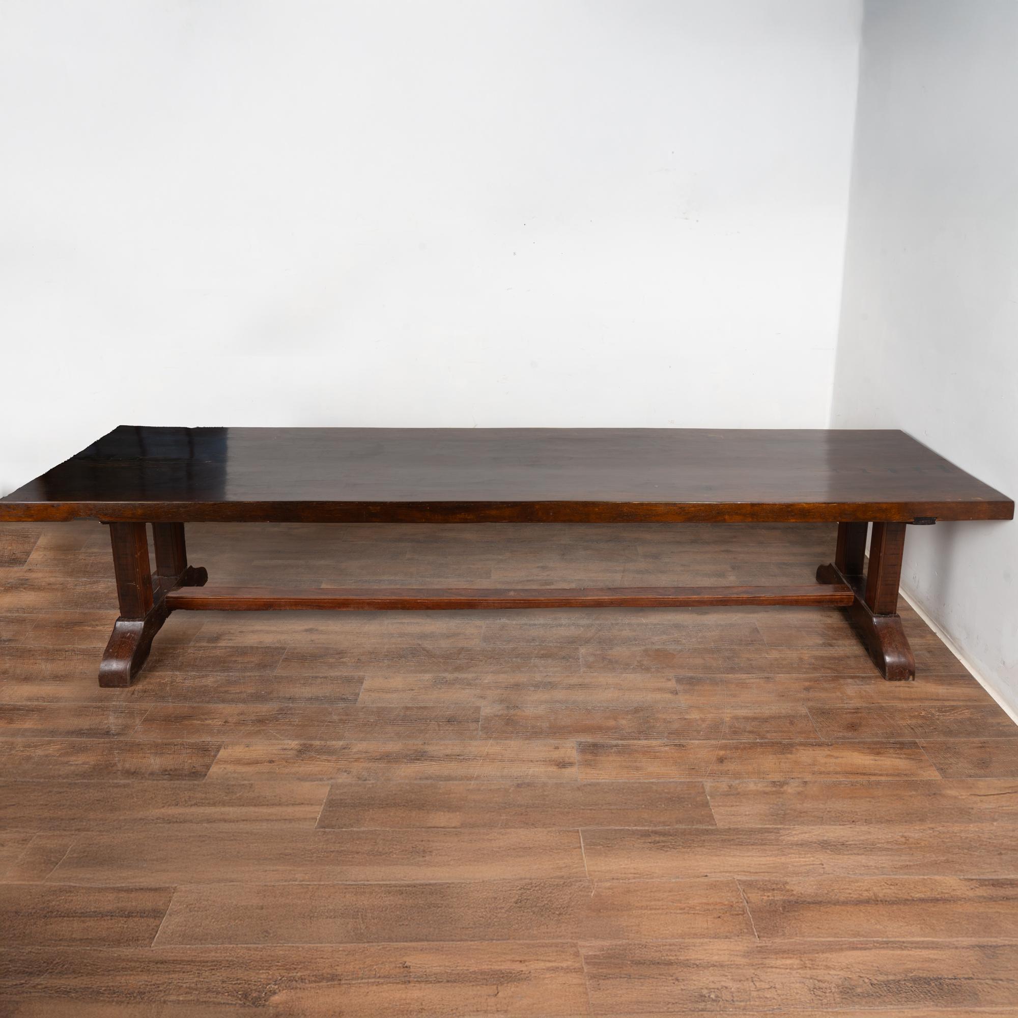 Other 19th Century Philippine Elmwood 12' Long Dining Table For Sale