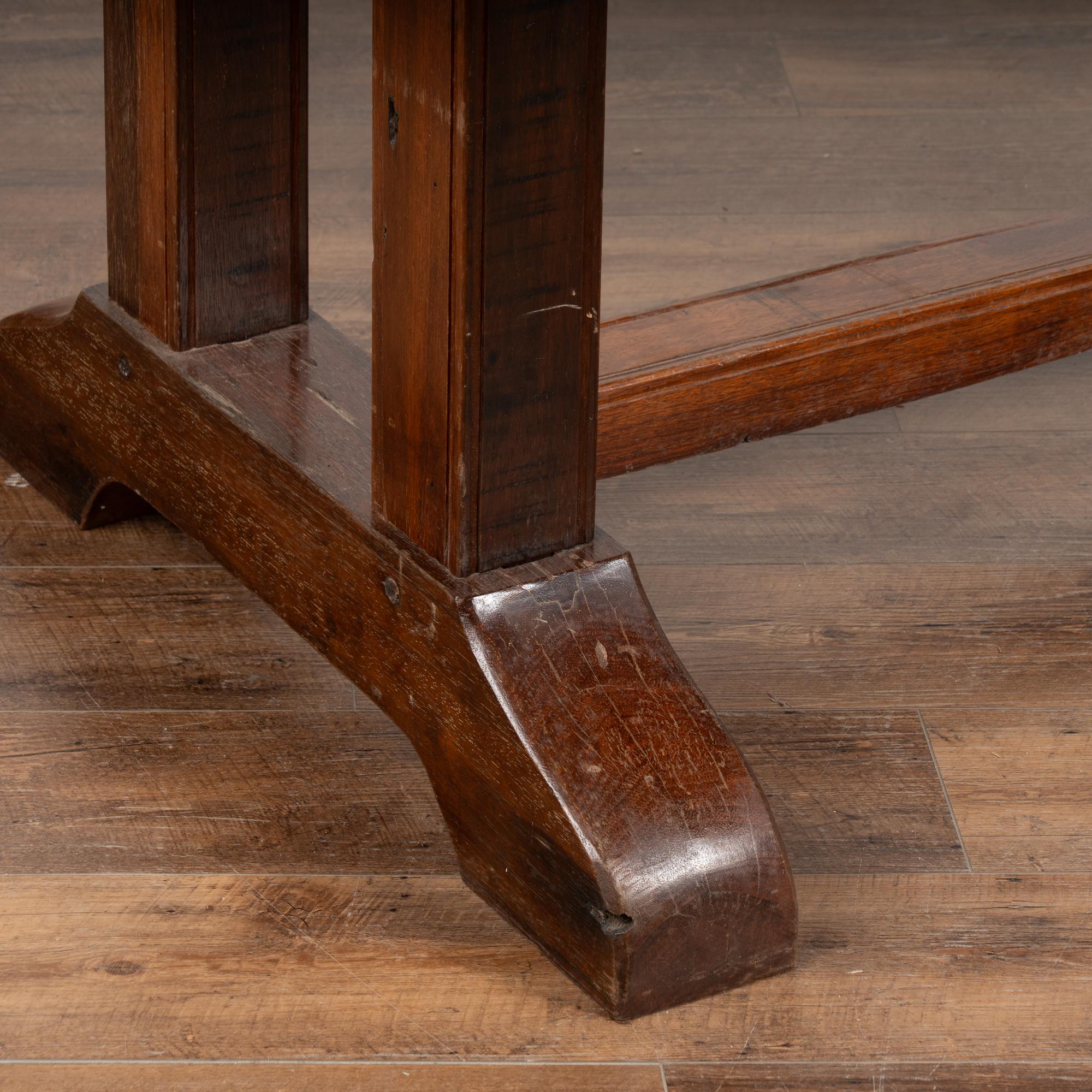 19th Century Philippine Elmwood 12' Long Dining Table For Sale 5