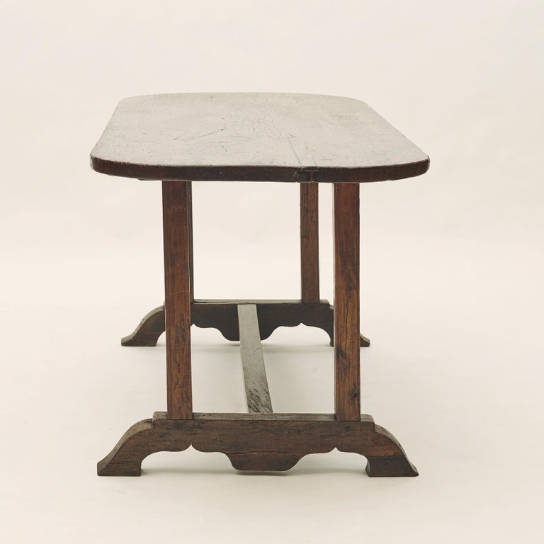 19th Century Philippine Long Dinning Table Made in Solid Molave Wood at