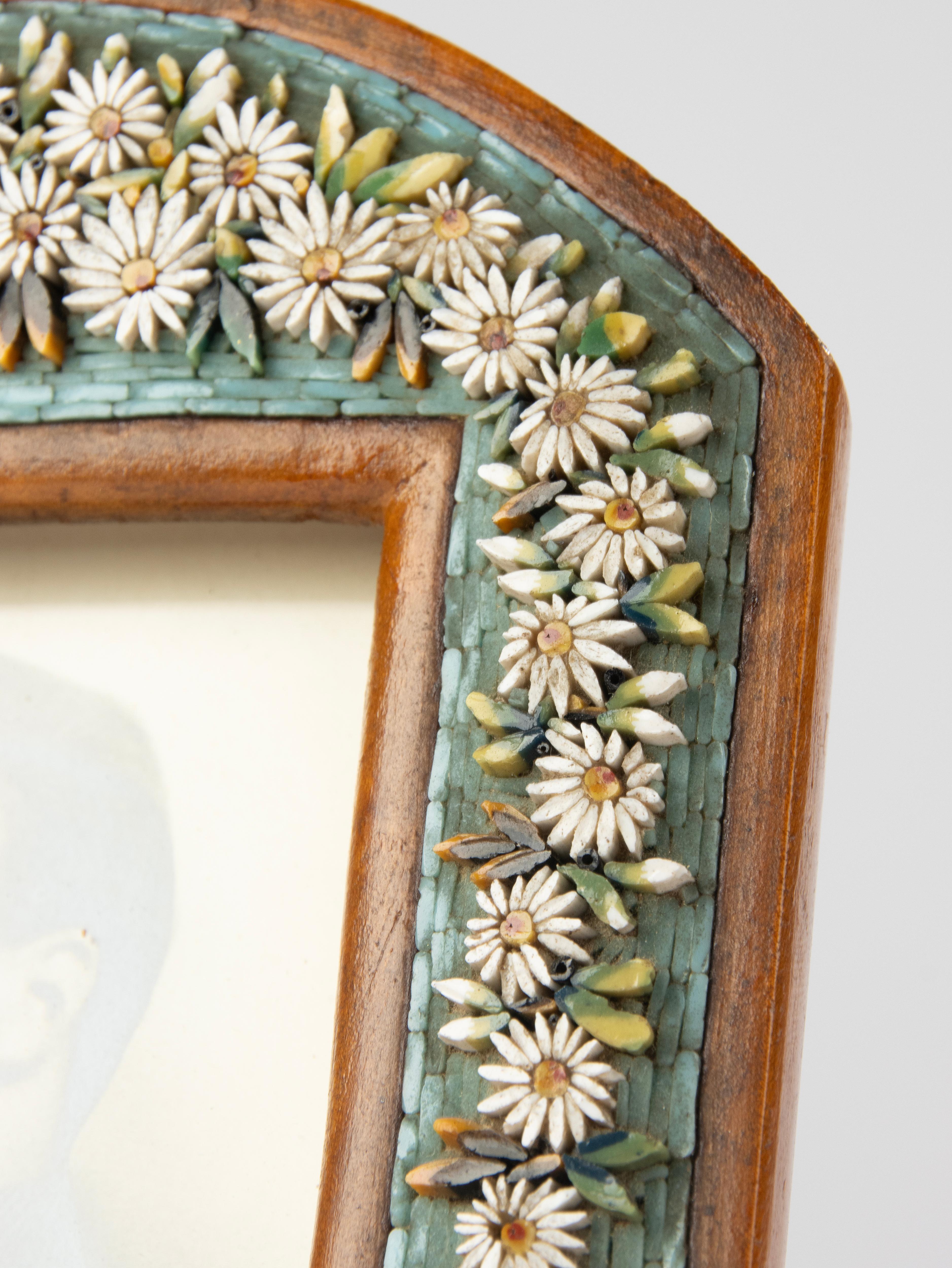 19th Century Picture Frame - Micro Mosaic Venetian Glass 5