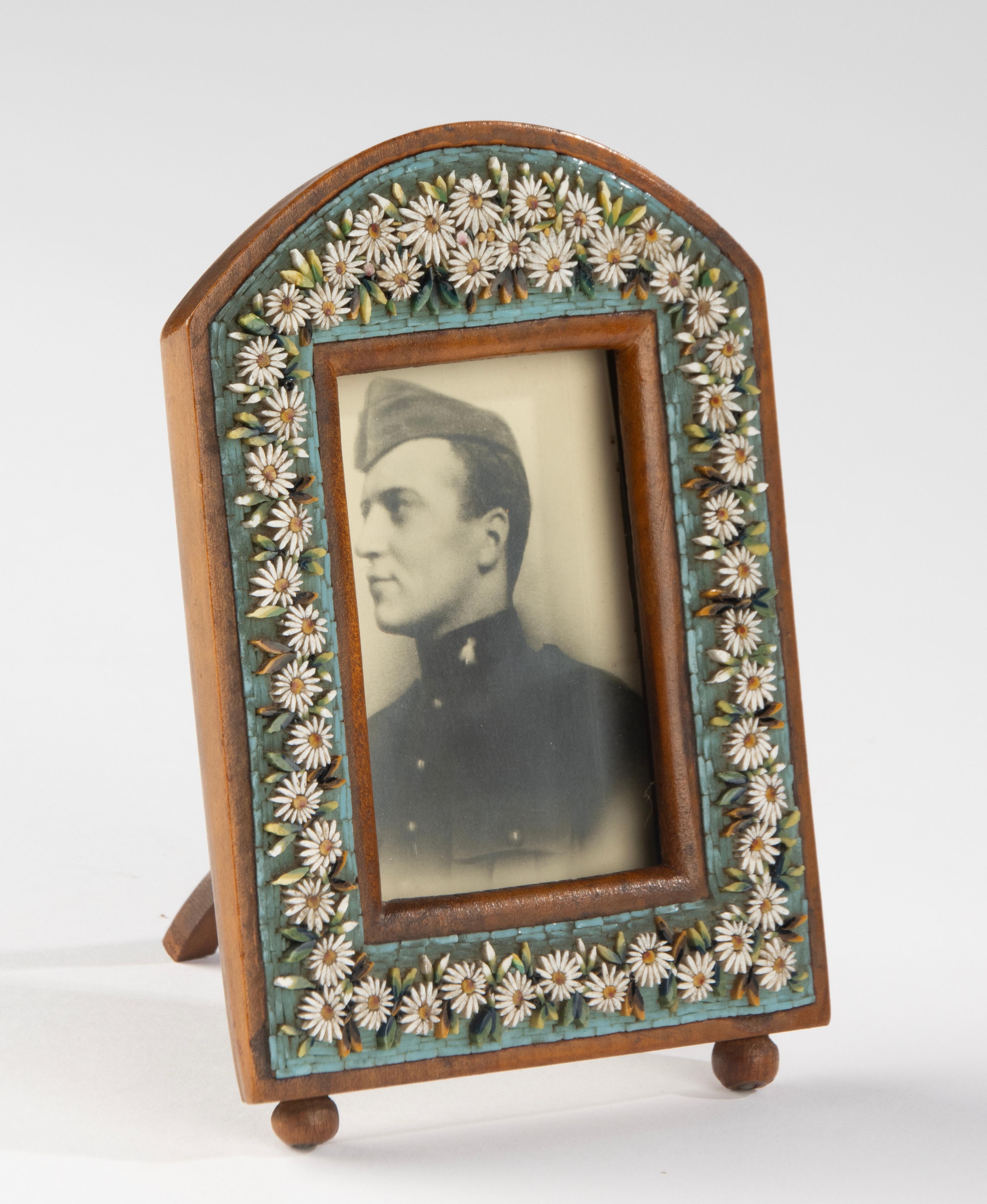 19th Century Picture Frame - Micro Mosaic Venetian Glass 9