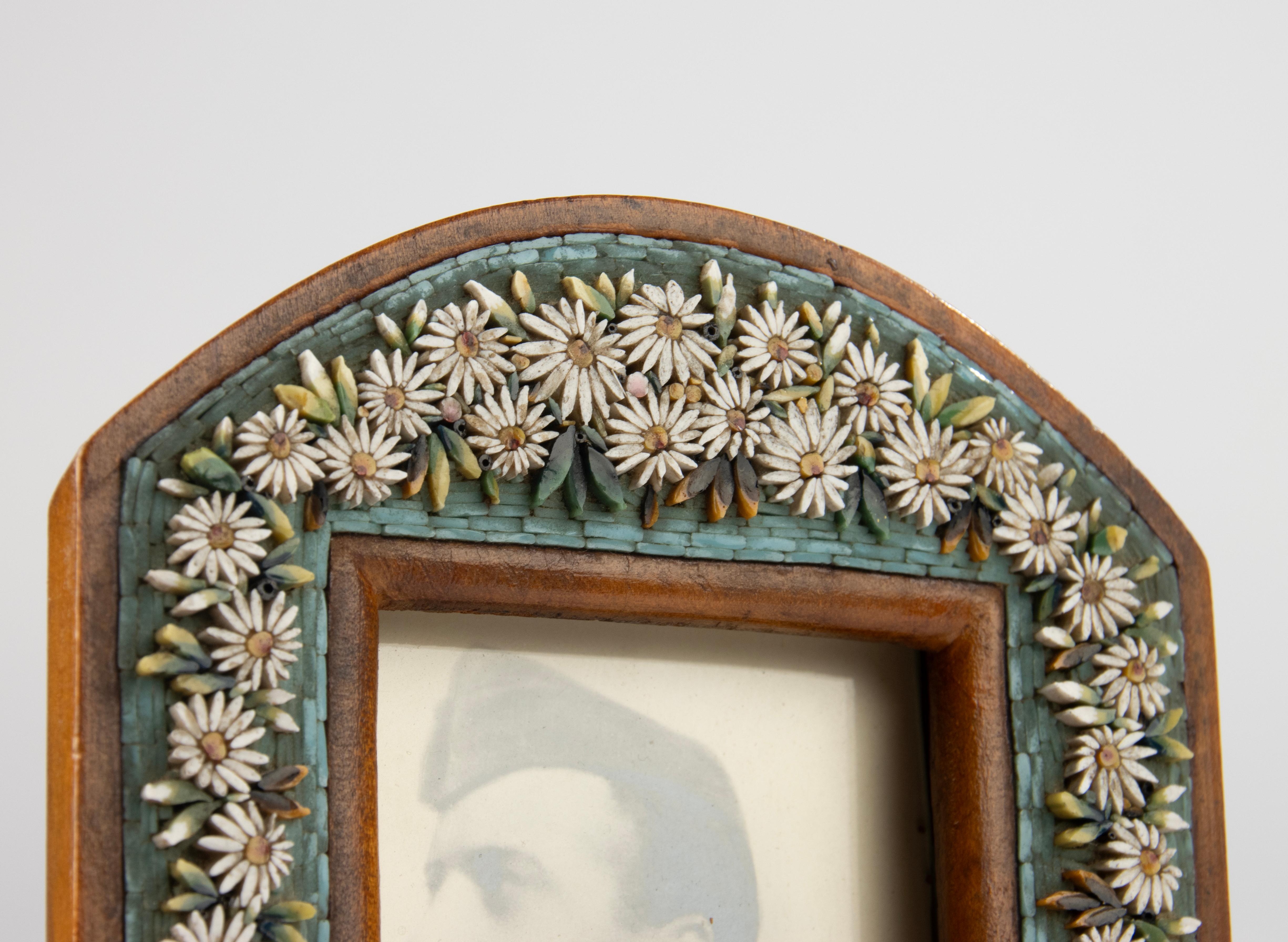 19th Century Picture Frame - Micro Mosaic Venetian Glass 10