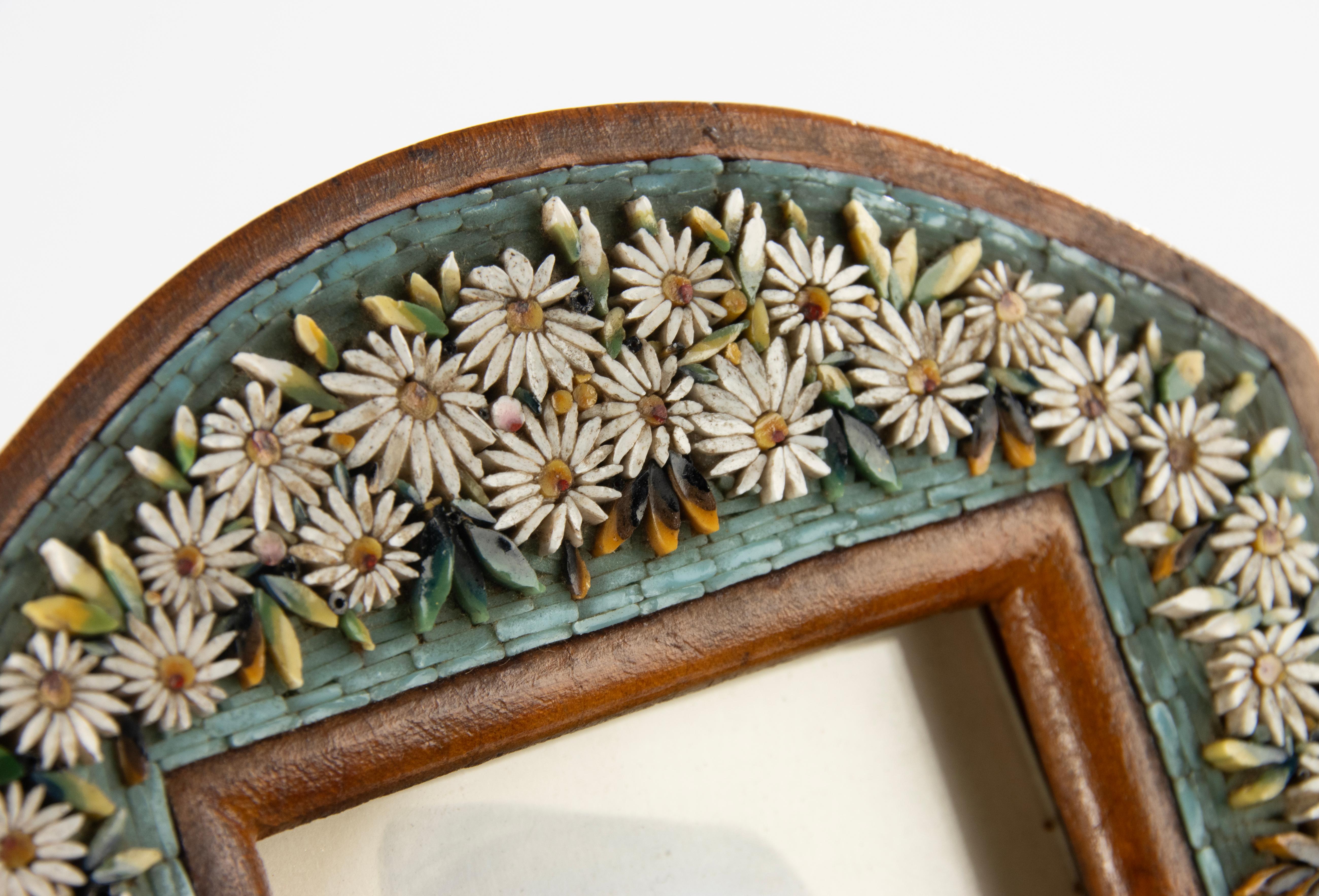 Late 19th Century 19th Century Picture Frame - Micro Mosaic Venetian Glass