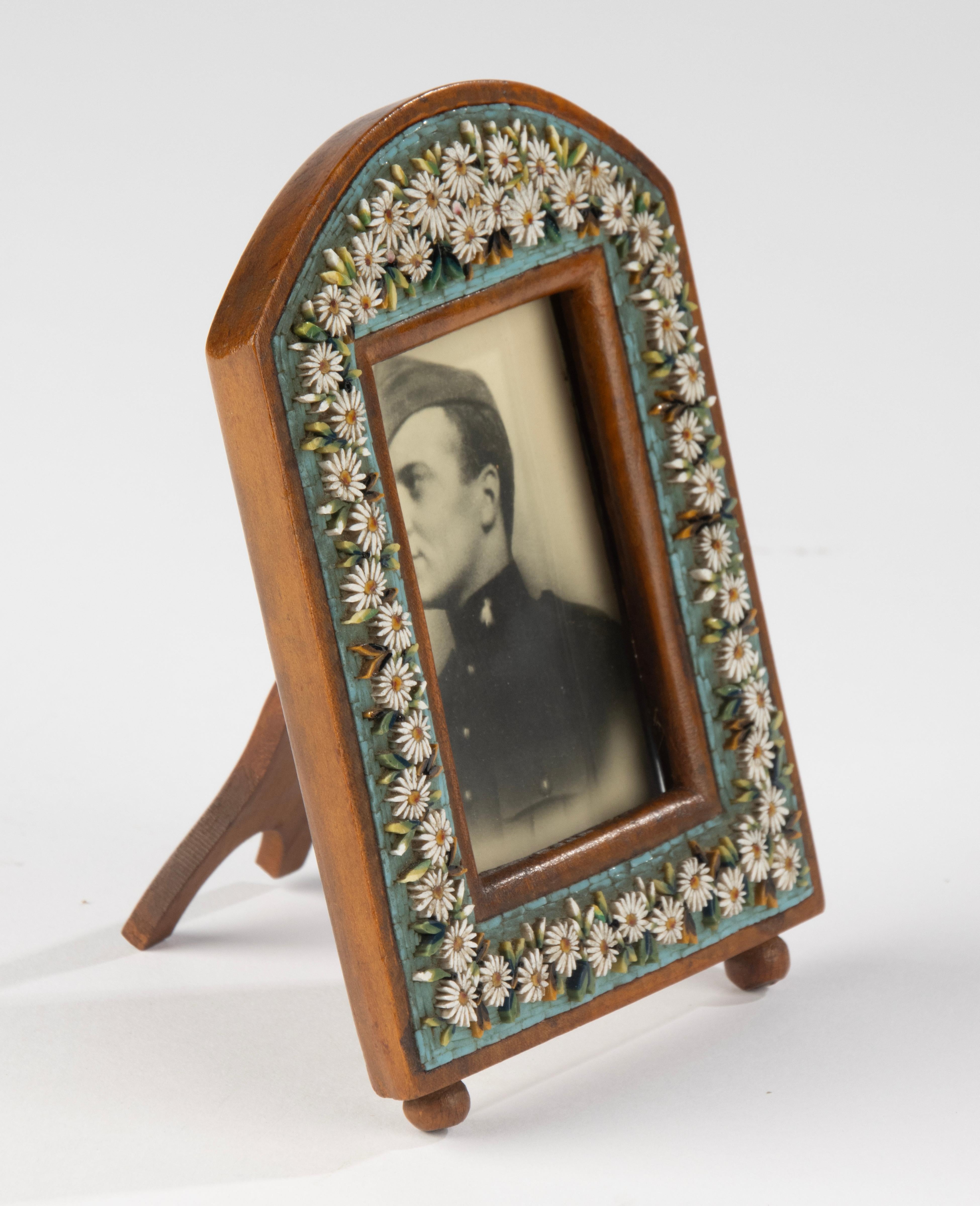 19th Century Picture Frame - Micro Mosaic Venetian Glass 1