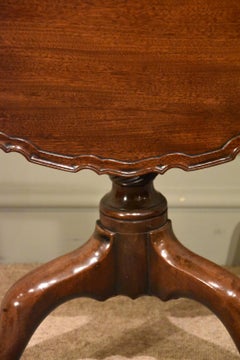 19th Century Pie Crust Turning Table