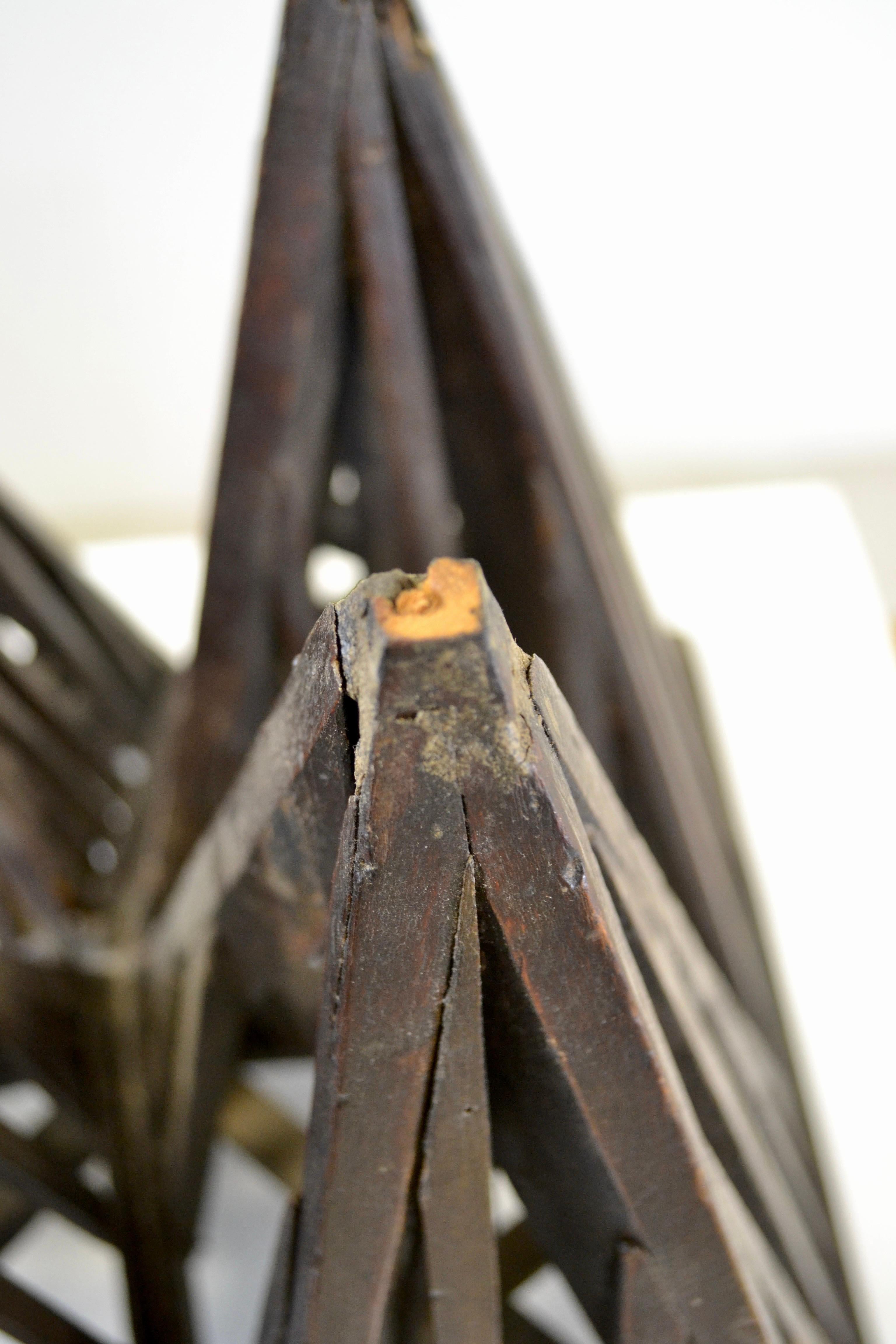 19th Century Piece De Maitrise, Architectural Model Roof - France For Sale 1