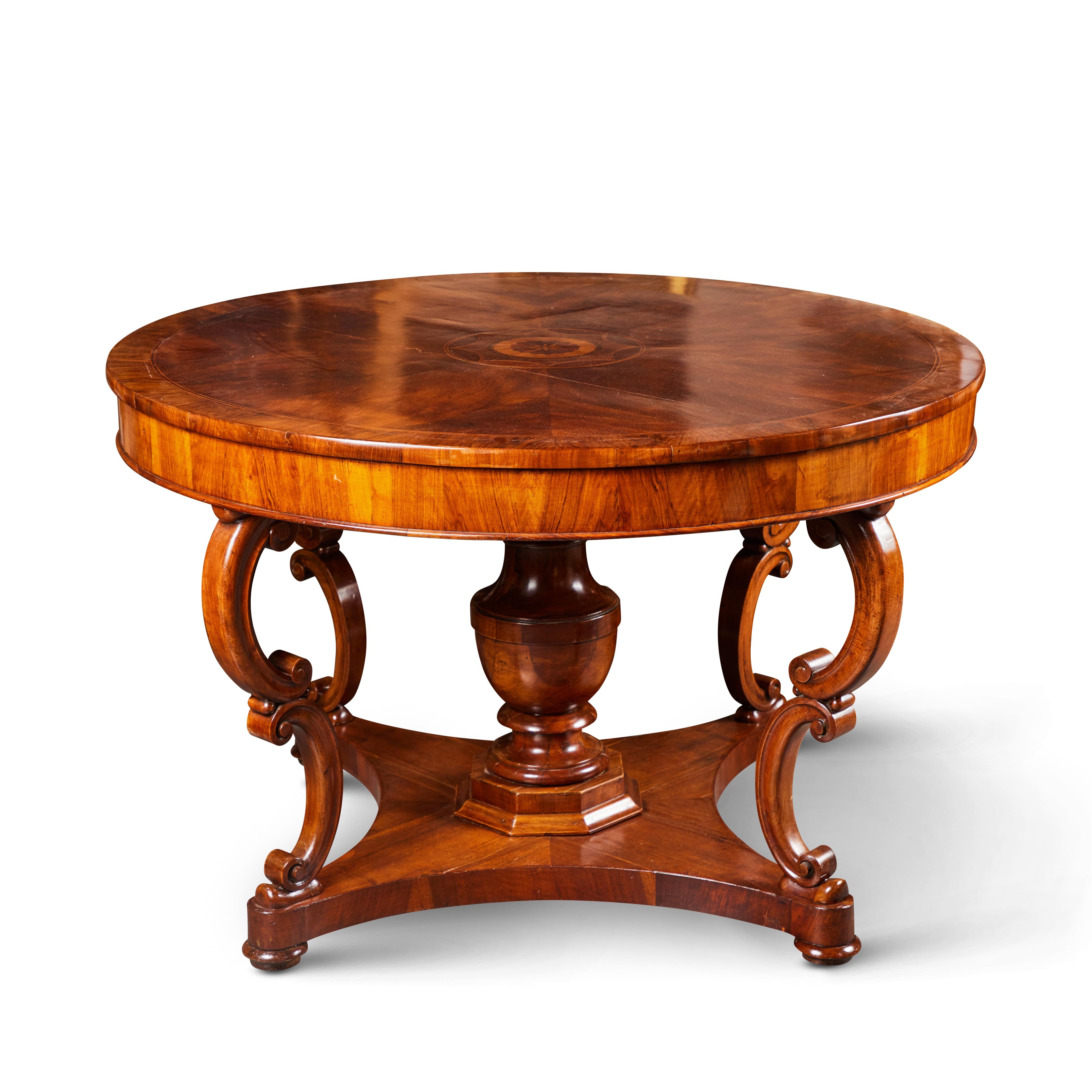 Italian 19th Century, Piedmont District Table For Sale