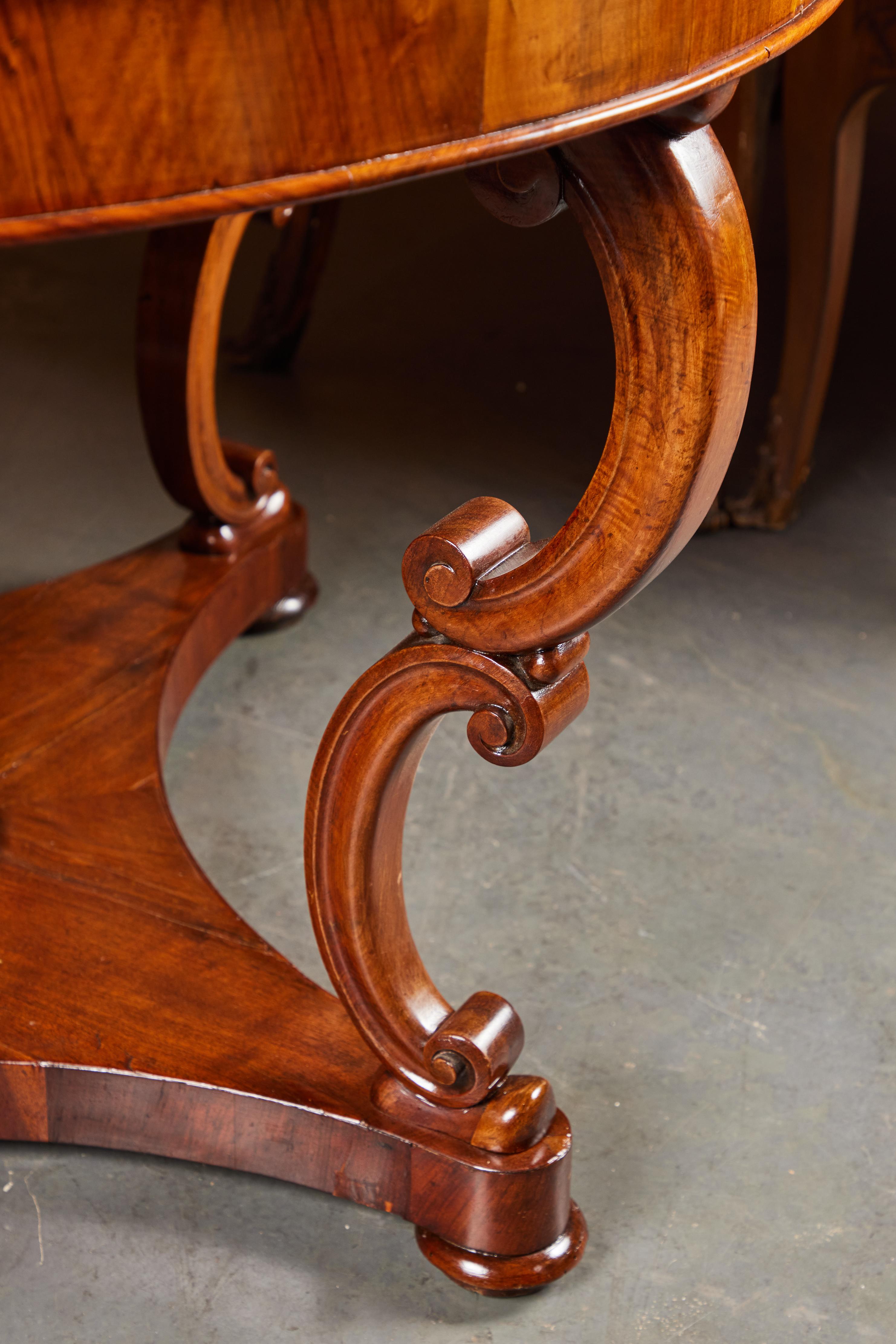 Fruitwood 19th Century, Piedmont District Table For Sale