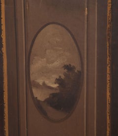 19th Century 'Pierrot' Four-Fold Screen