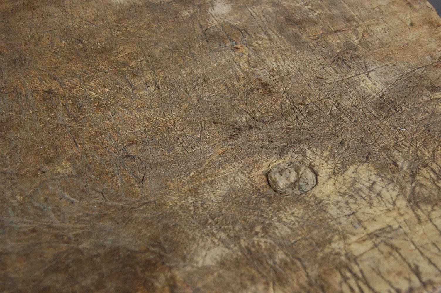 19th Century Pig Bench Single Thick Slab Top im Zustand „Relativ gut“ in Pease pottage, West Sussex