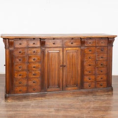 19. Jahrhundert Kiefer Apotheker Shop Counter freistehende Kücheninsel