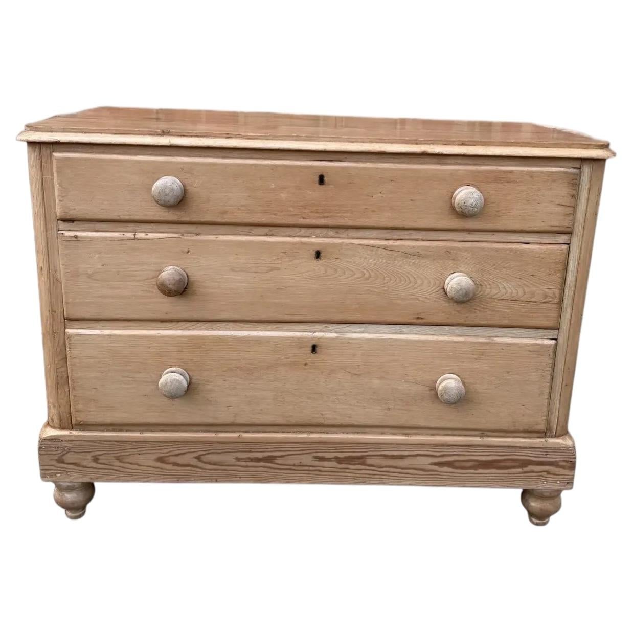 19th Century Pine Chest of Drawers