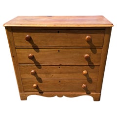 Antique 19th Century Pine Chest of Drawers