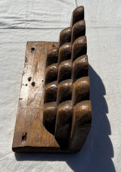 19th Century Pine Clock Shelf