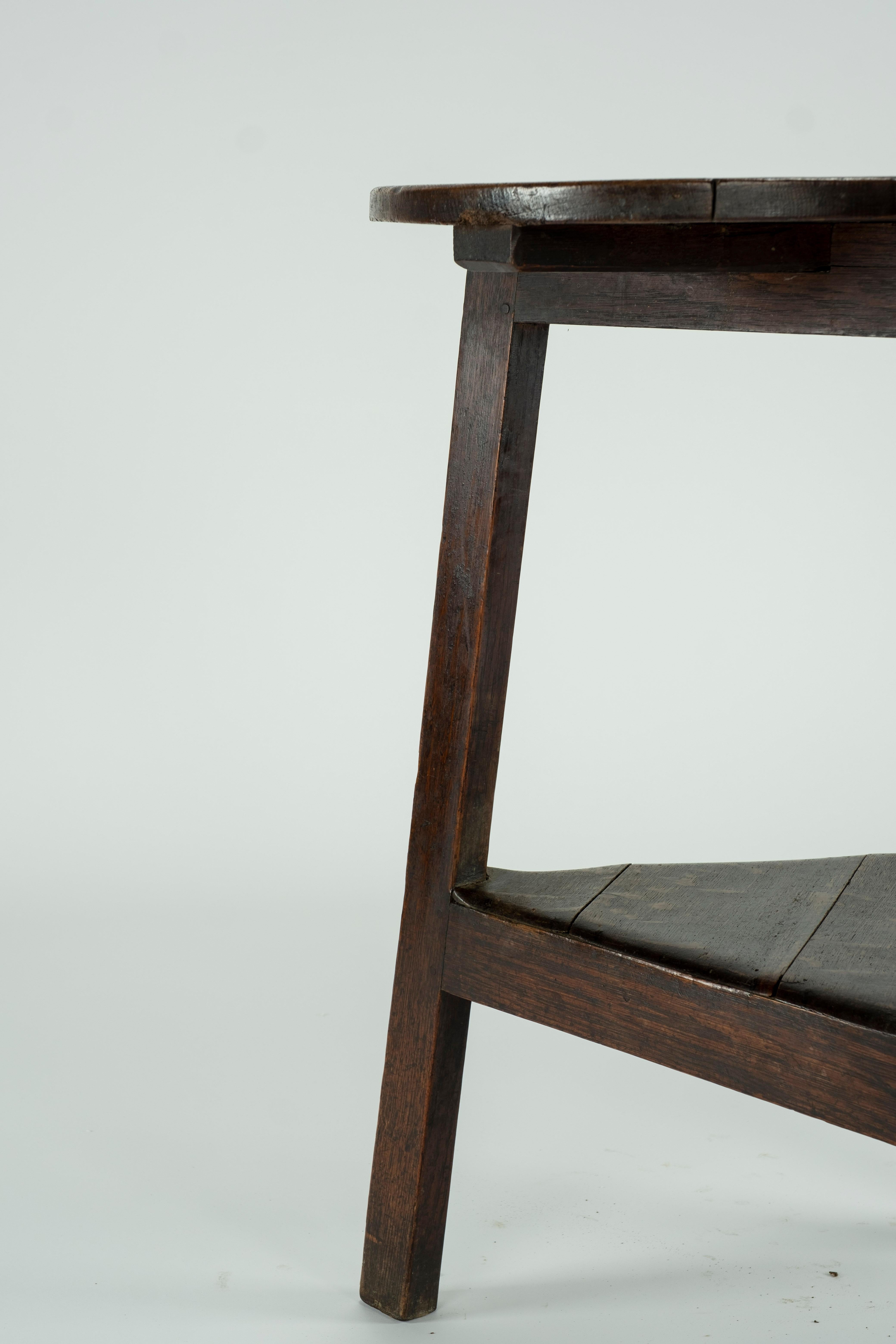 19th Century Pine Cricket Table 1