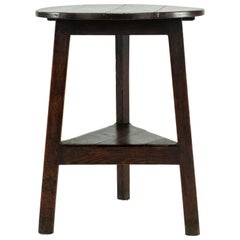 19th Century Pine Cricket Table