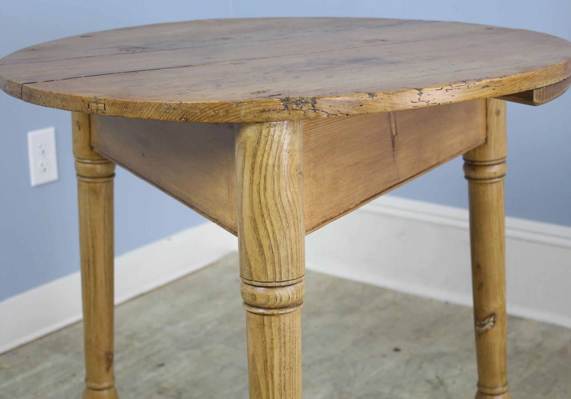 antique pine cricket table