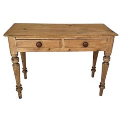 19th Century Pine Desk Table
