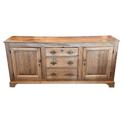 19th Century Pine Dresser Base
