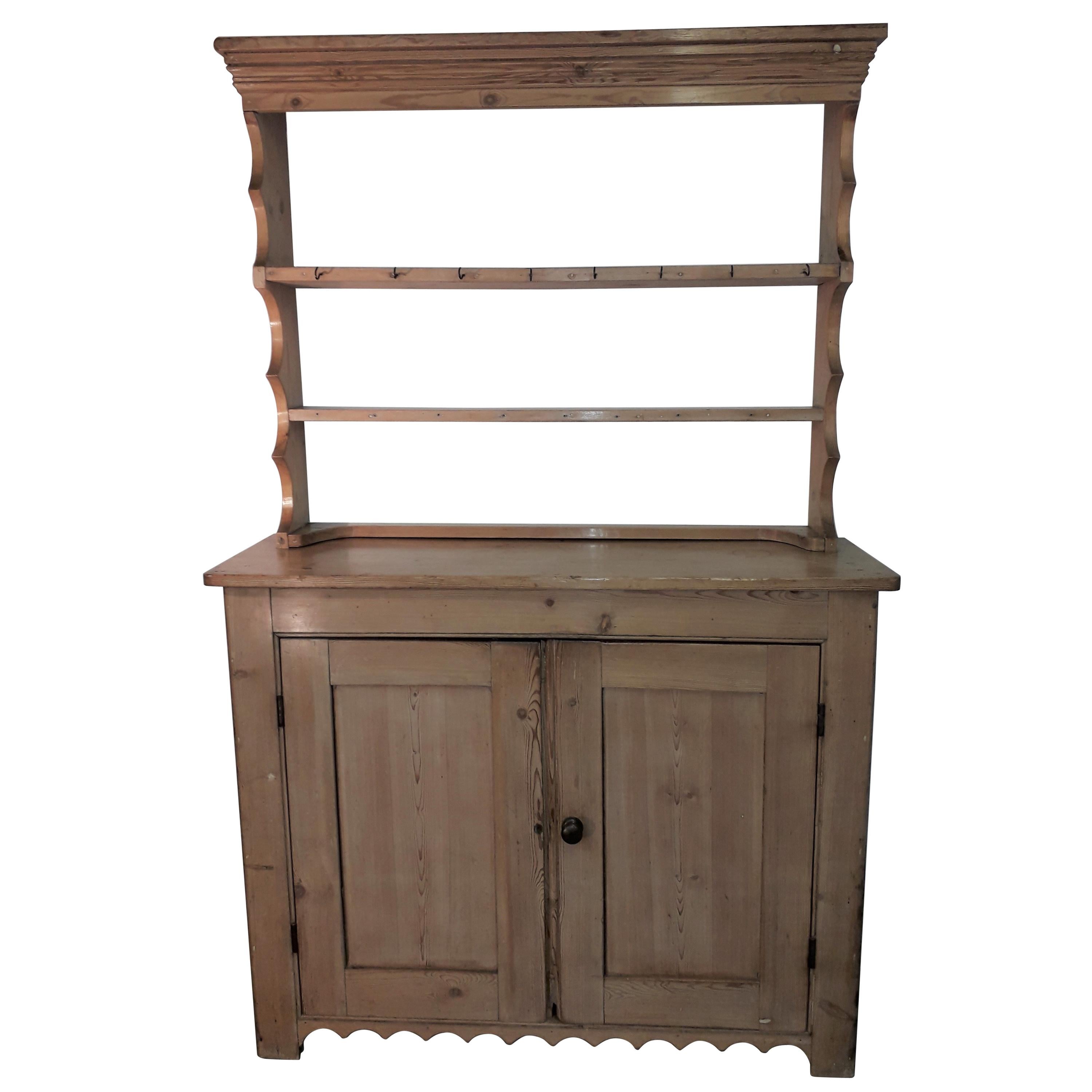 19th Century Pine Dresser