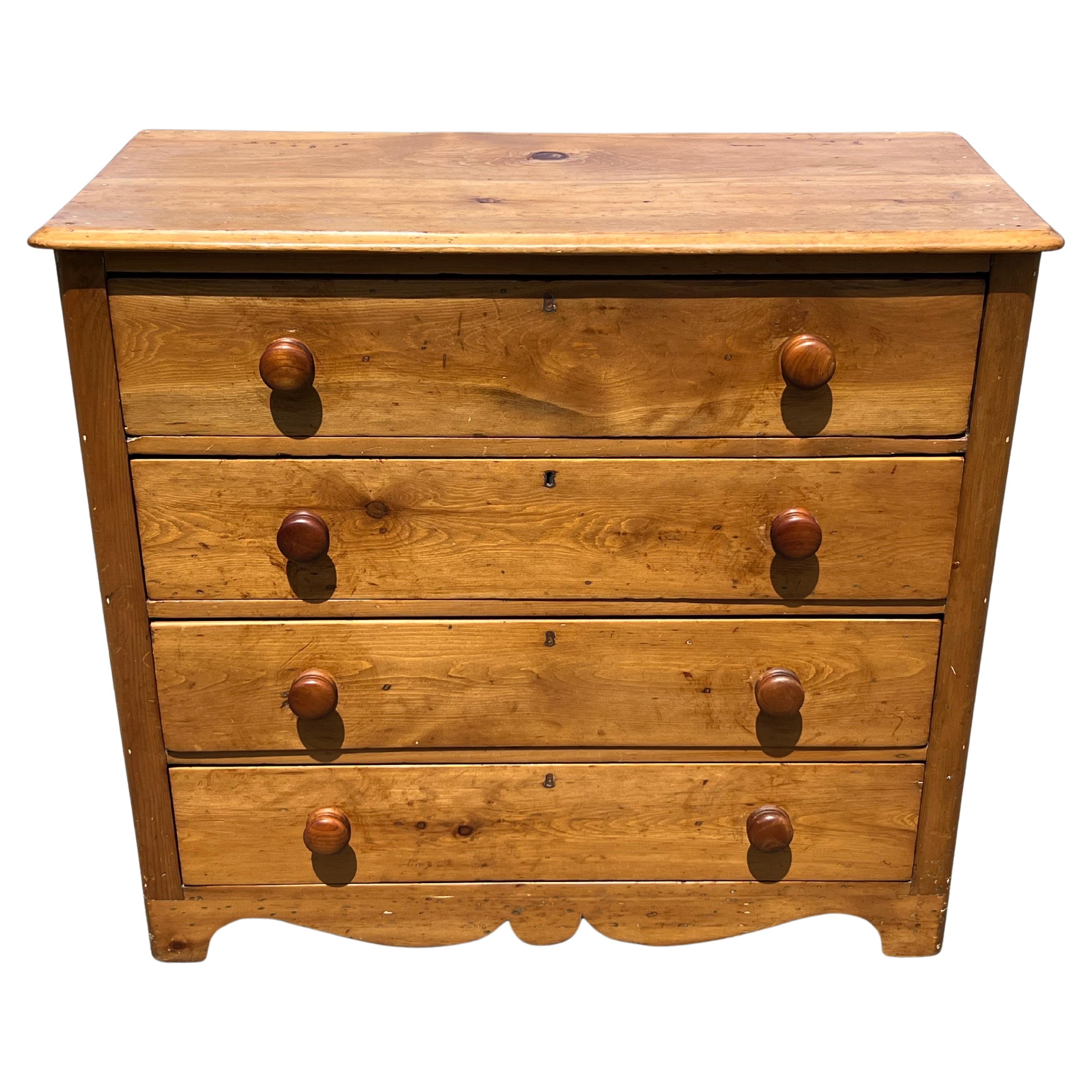 19th Century Pine Dresser