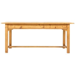 Antique 19th Century Pine Farm Table