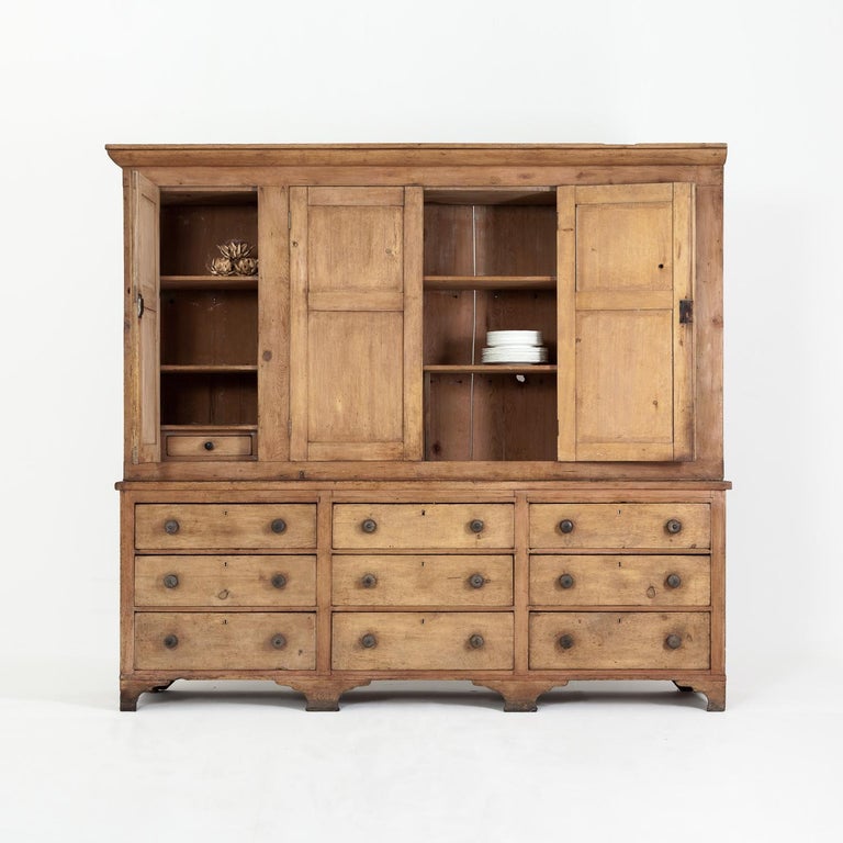 19th Century Pine Housekeeping Cupboard at 1stDibs